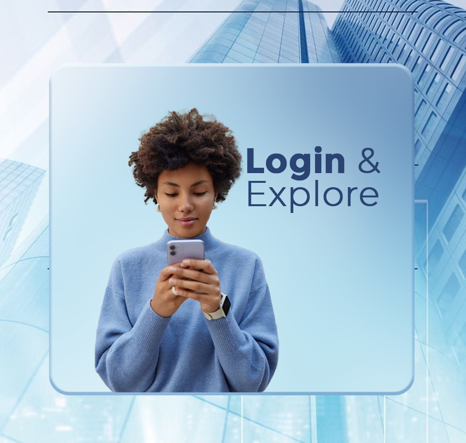 Customer Login Page Image